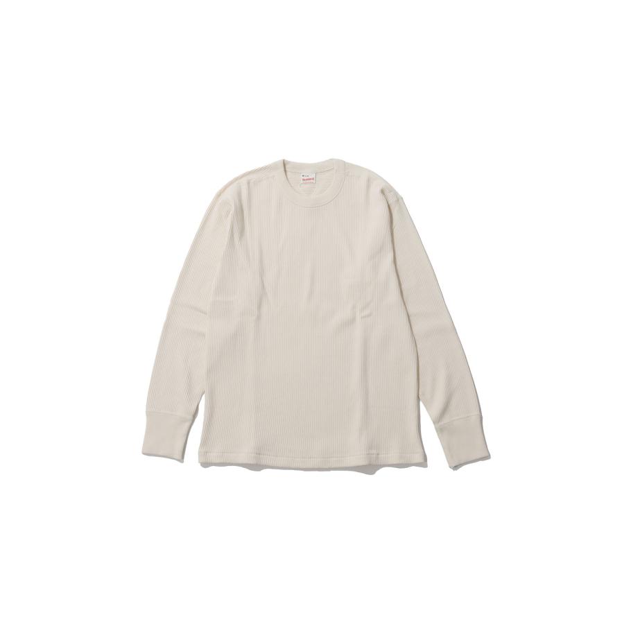 ARMY Rib Crewneck L/S - Natural (#53025 ) Healthknit(ヘルスニット) | 
