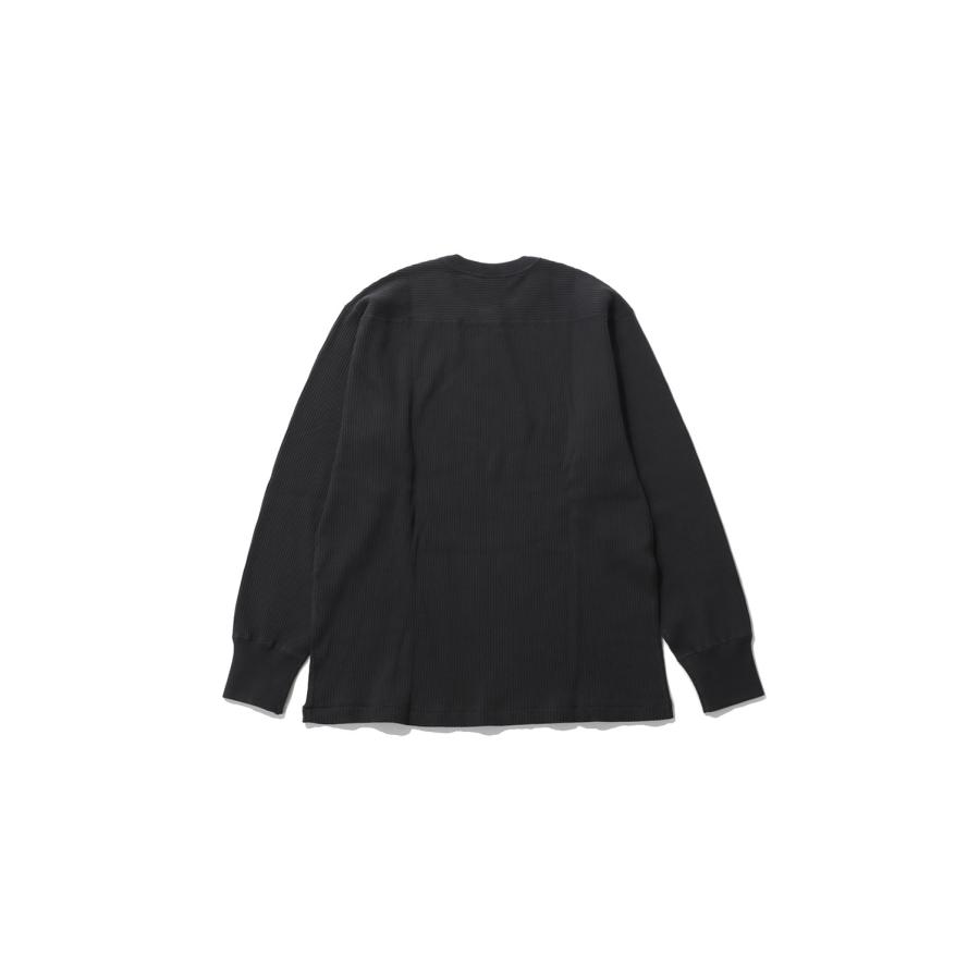ARMY Rib Crewneck L/S - Fade Black (#53025 ) Healthknit(ヘルスニット) |  | 01