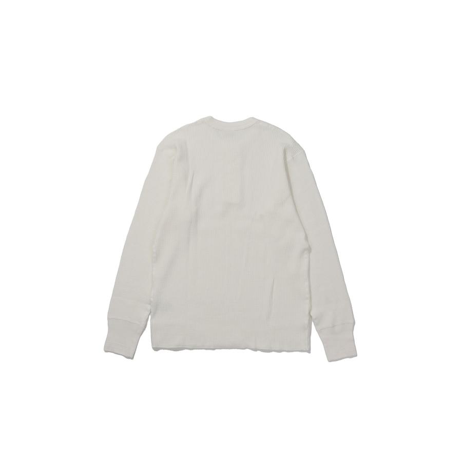 Thermal King Waffle Henleyneck L/S - OFF (#52016) Healthknit(ヘルスニット) |  | 01