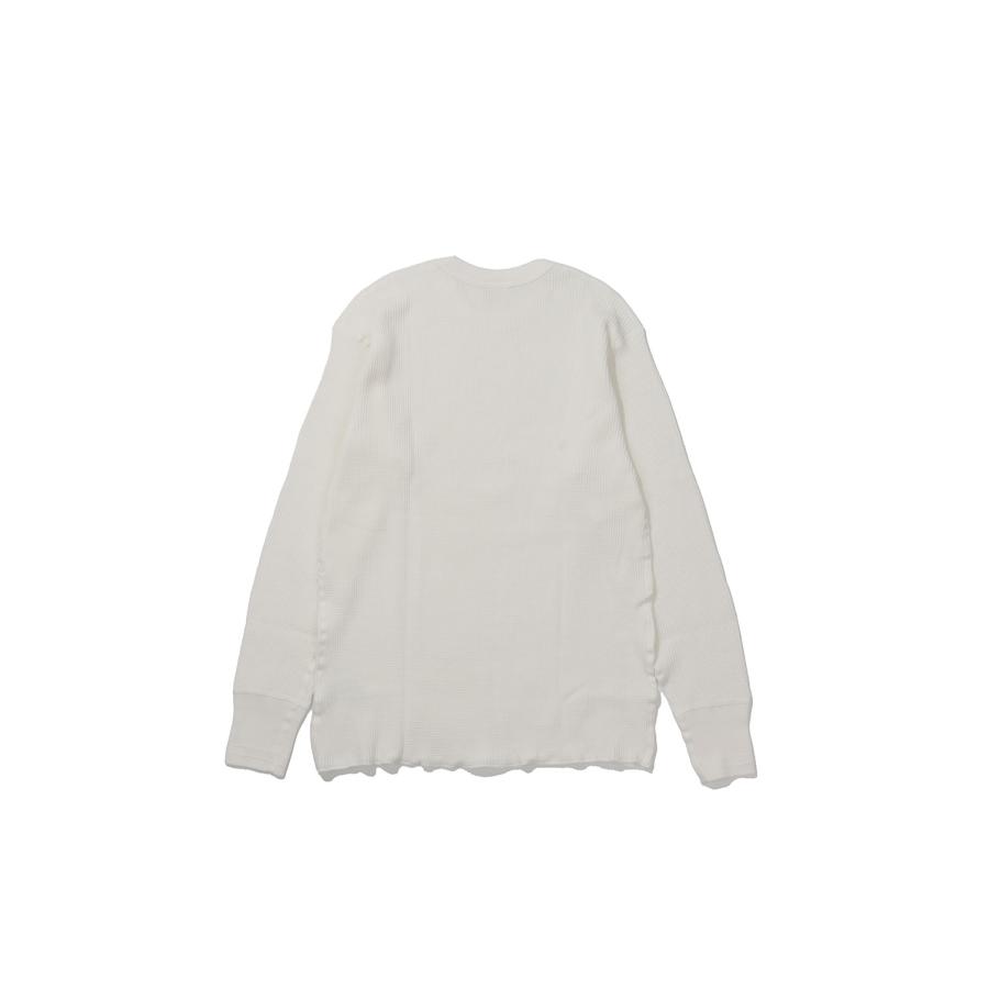Thermal King Waffle Crewneck L/S - OFF (#52017) Healthknit(ヘルスニット) |  | 01