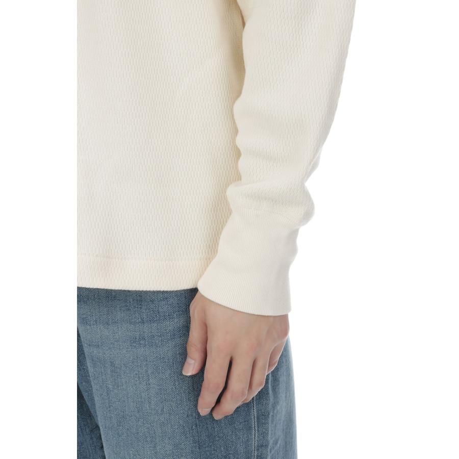 Thermal King Raschel Honeycomb Crewneck L/S - Natural (#52023) Healthknit(ヘルスニット) |  | 06