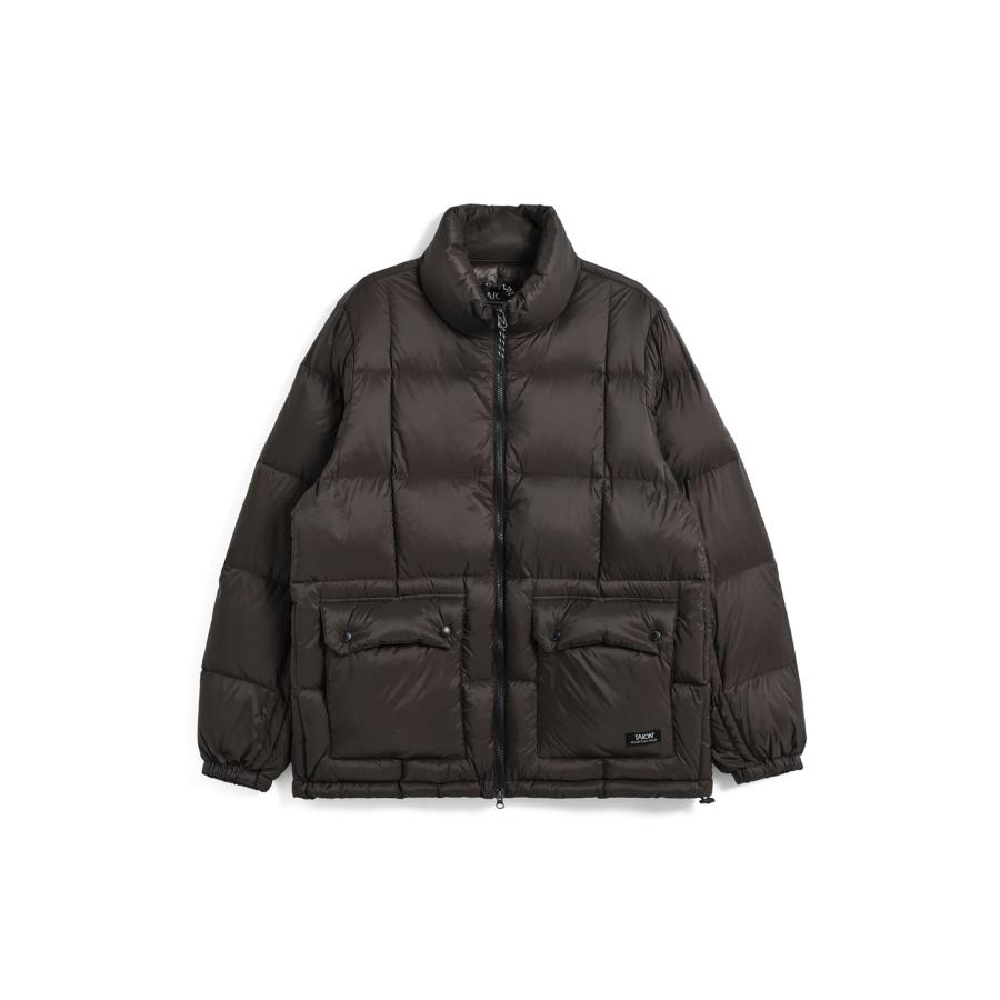 MOUNTAIN PACKABLE BOLLUME DOWN JACKET - D.CHOCO (TAION-102VZMT) TAION(タイオン) | 
