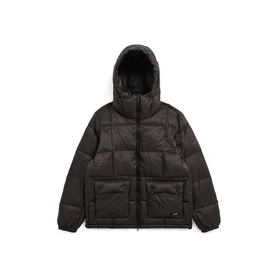 MOUNTAIN PACKABLE BOLLUME DOWN PARKA - D.CHOCO (TAION-106VZMT) TAION(タイオン) | 
