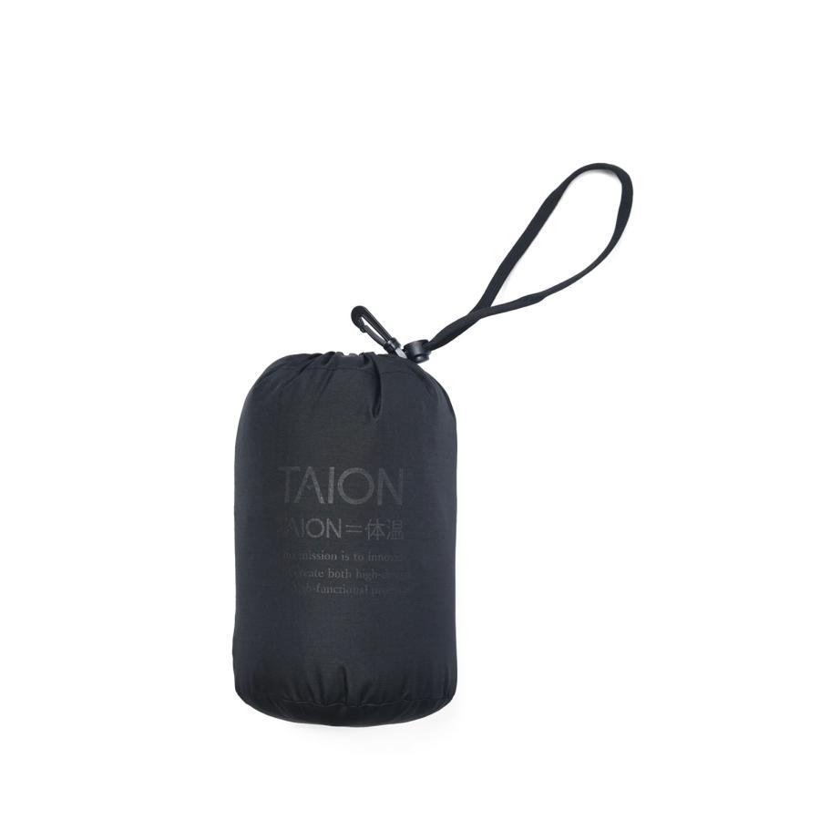 MILITARY OVER SIZE DOWN ALL IN ONE (SOFT SHELL) - BLACK (TAION-191LSZPML-1) TAION(タイオン) |  | 01