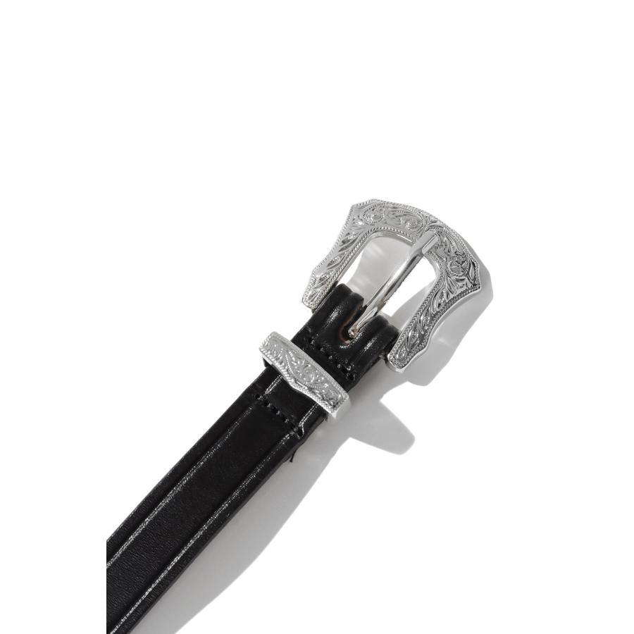 3/4 INCH WESTERN BELT [BUCKLE] - BLACK (TRL 1002244) TORY LEATHER(トリーレザー) |  | 02