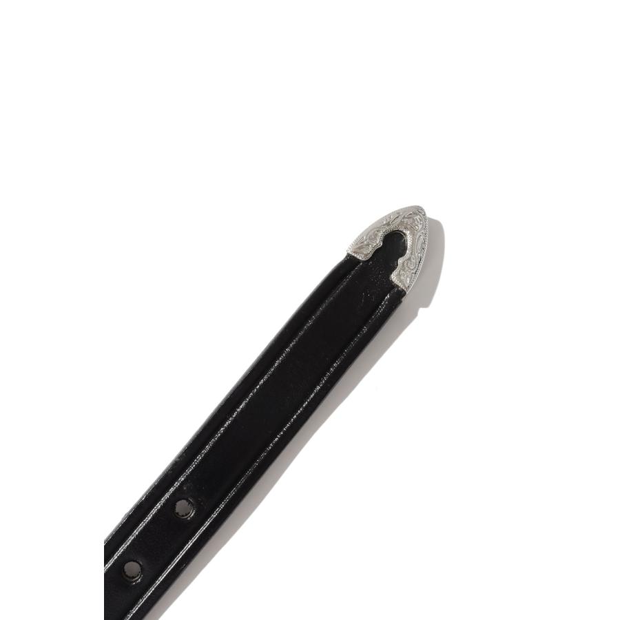 3/4 INCH WESTERN BELT [BUCKLE] - BLACK (TRL 1002244) TORY LEATHER(トリーレザー) |  | 03