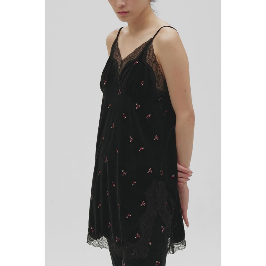 【予約会開催中】Petit Flower Velour Tunic - BLACK (12620411) Todayful(トゥデイフル) | TODAYFUL | 05