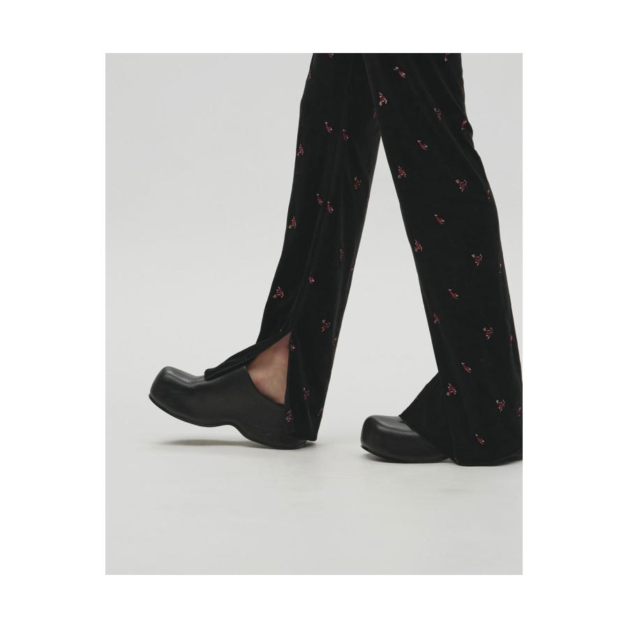 【ご予約会開催中】Petit Flower Velour Leggings - BLACK (12620721) Todayful(トゥデイフル) | TODAYFUL | 04