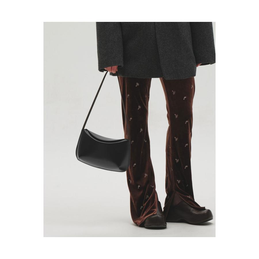 Petit Flower Velour Leggings - CHOCOLATE (12620721) Todayful(トゥデイフル) | TODAYFUL | 03