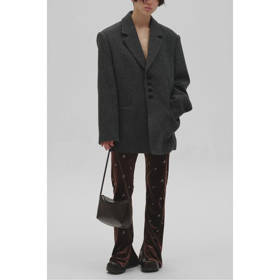 Petit Flower Velour Leggings - CHOCOLATE (12620721) Todayful(トゥデイフル) | TODAYFUL | 04