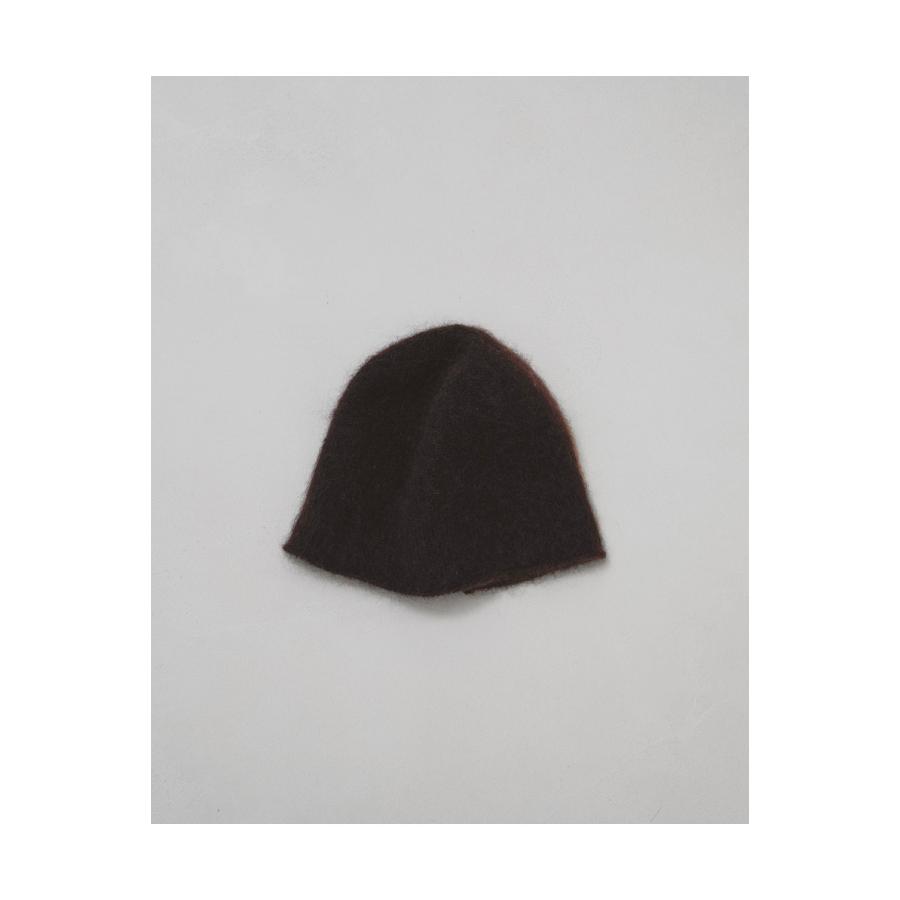 【予約会開催中】Kid Mohair Beanie - DARK BROWN (12621033) Todayful(トゥデイフル) | TODAYFUL