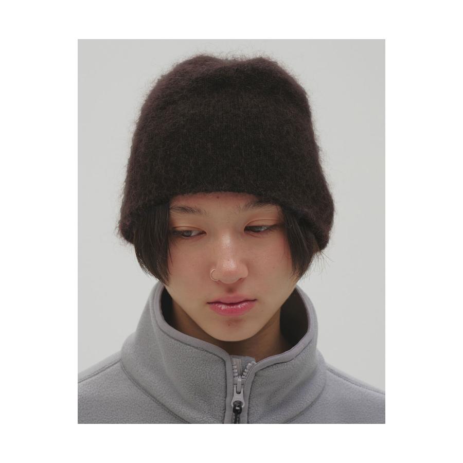 【予約会開催中】Kid Mohair Beanie - DARK BROWN (12621033) Todayful(トゥデイフル) | TODAYFUL | 01