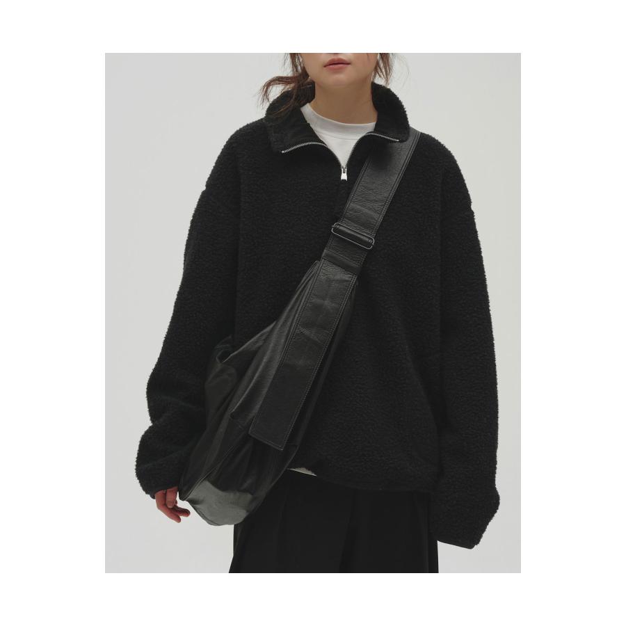 【予約会開催中】Ecoleather Shoulder Bag - BLACK (12621043) Todayful(トゥデイフル) | TODAYFUL | 03