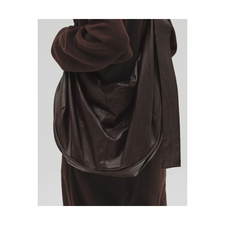 【予約会開催中】Ecoleather Shoulder Bag - DARK BROWN (12621043) Todayful(トゥデイフル) | TODAYFUL | 01