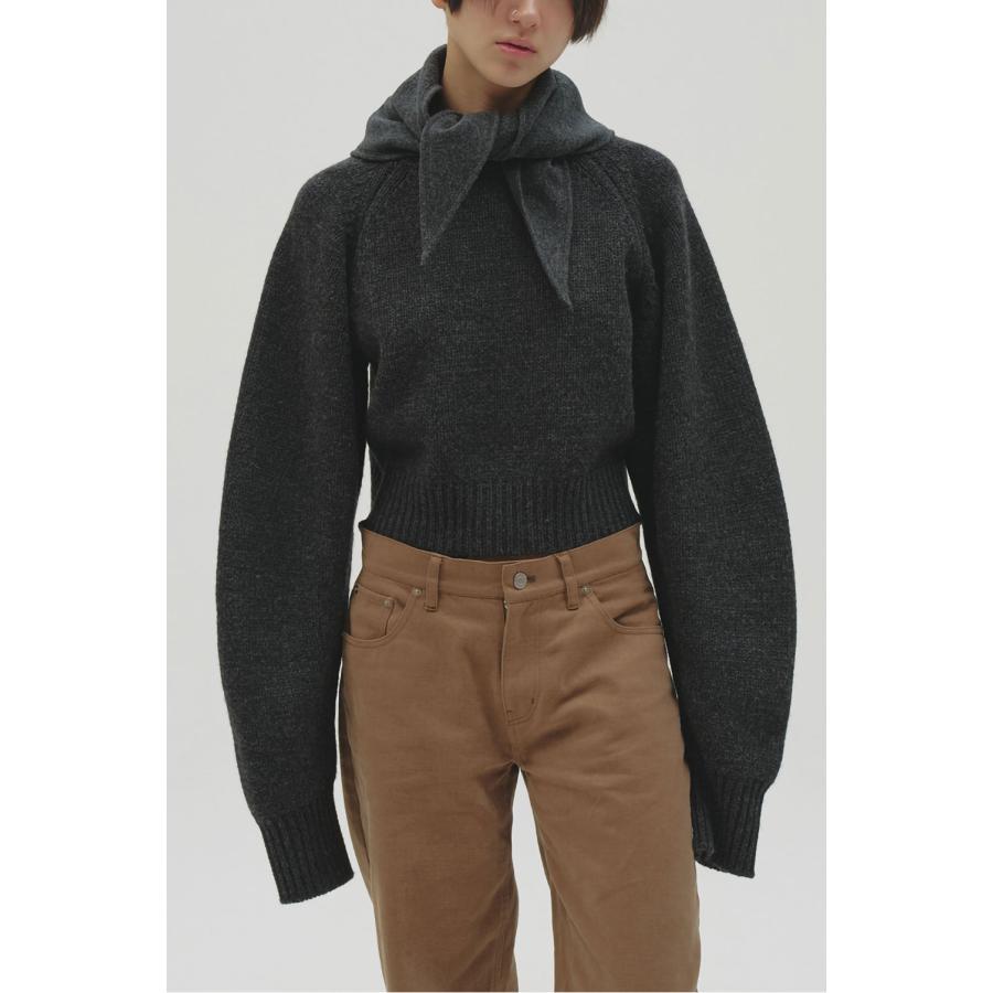 【予約会開催中】Softwool Scarf - CHARCOAL GRAY (12621024) Todayful(トゥデイフル) | TODAYFUL | 05
