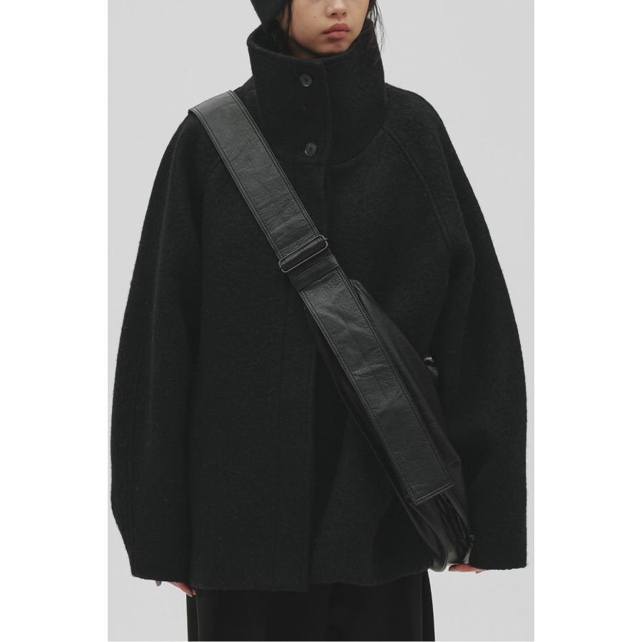 【予約会開催中】Standcollar Raglan Coat - BLACK (12620011) Todayful(トゥデイフル) | TODAYFUL | 01
