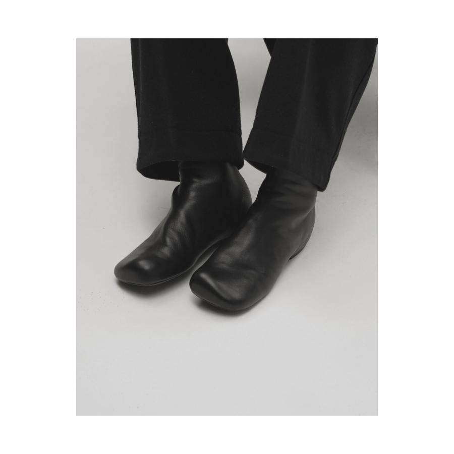 【予約会開催中】Square Leather Flat Boots - BLACK (12621019) Todayful(トゥデイフル) | TODAYFUL | 04