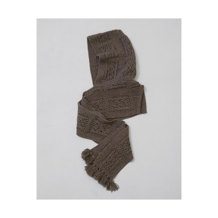 【予約会開催中】Cable Hoodie Muffler - MOCHA (12621031) Todayful(トゥデイフル) | TODAYFUL | 01
