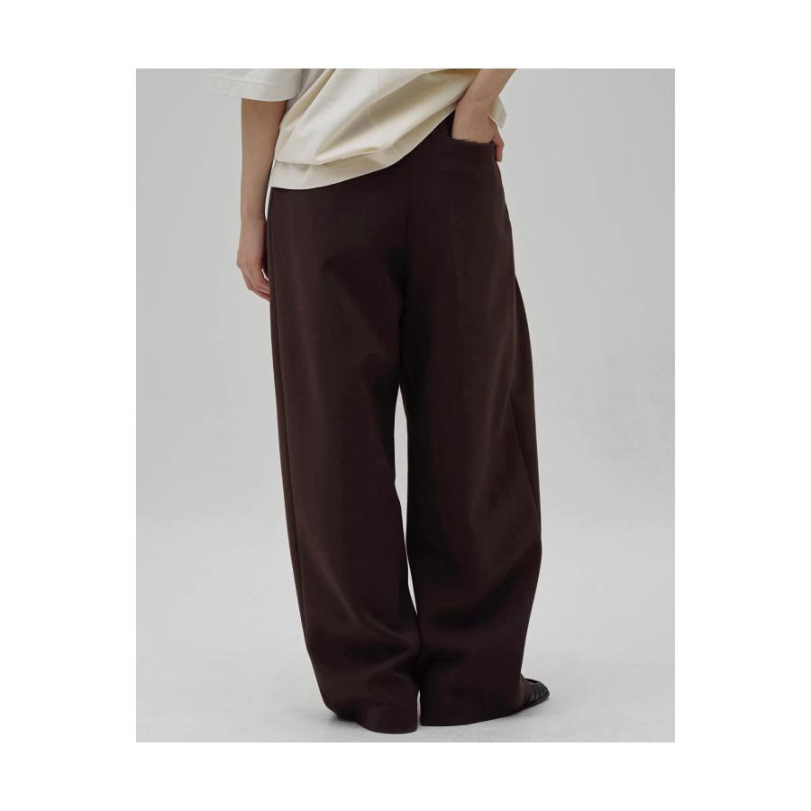 Bonding Wide Trousers - DARK BROWN (12620723) Todayful(トゥデイフル) | TODAYFUL | 04