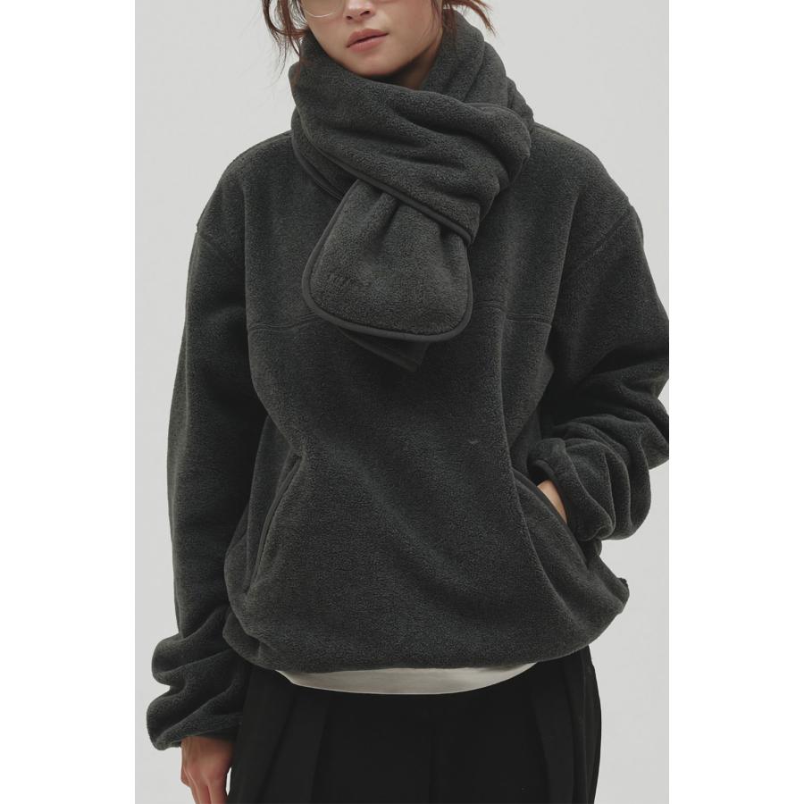【予約会開催中】Halfzip Fleece Pullover - CHARCOAL GRAY (12620607) Todayful(トゥデイフル) | TODAYFUL | 01
