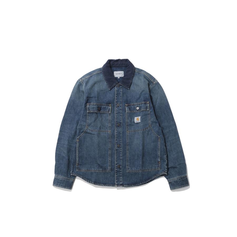Oakland Shirt Jac - Blue / Dark Navy (I037532) Carhartt WIP(カーハートダブルアイピー) | 