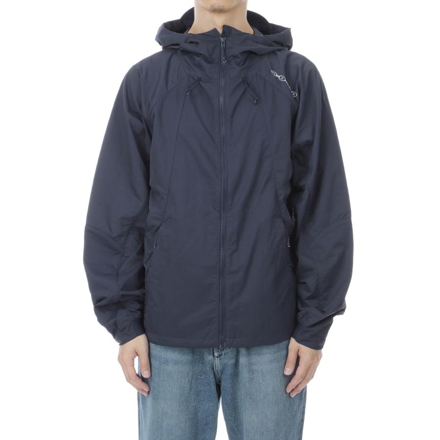Crinkled Tech Windbreaker - Dark Navy (DIMED1FA261NVY) Dime(ダイム) |  | 02