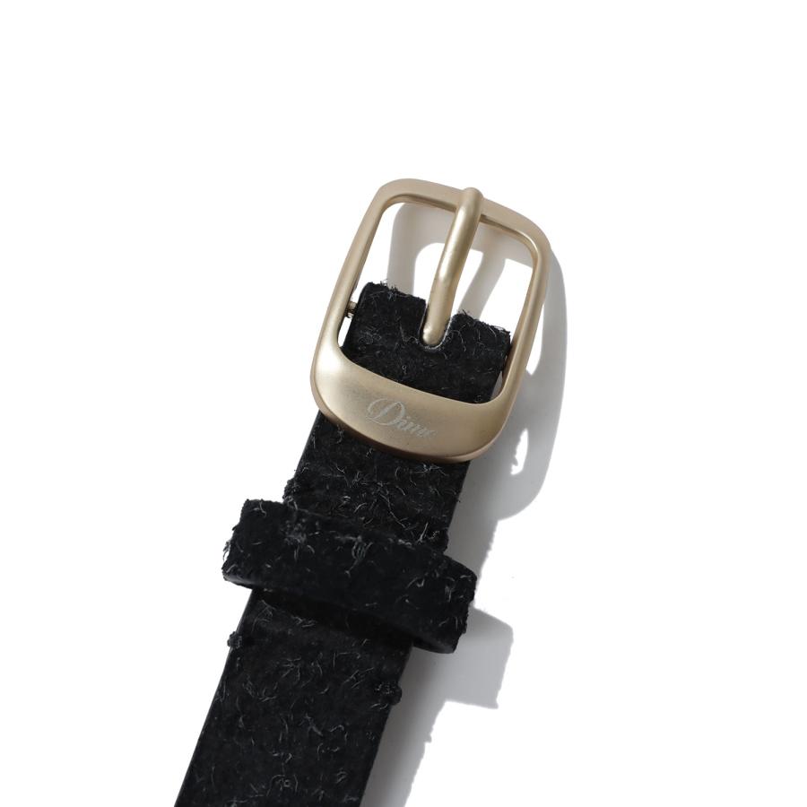 Dress Leather Belt - Shaggy Black (DIMED1FA2657BLK) Dime(ダイム) |  | 01