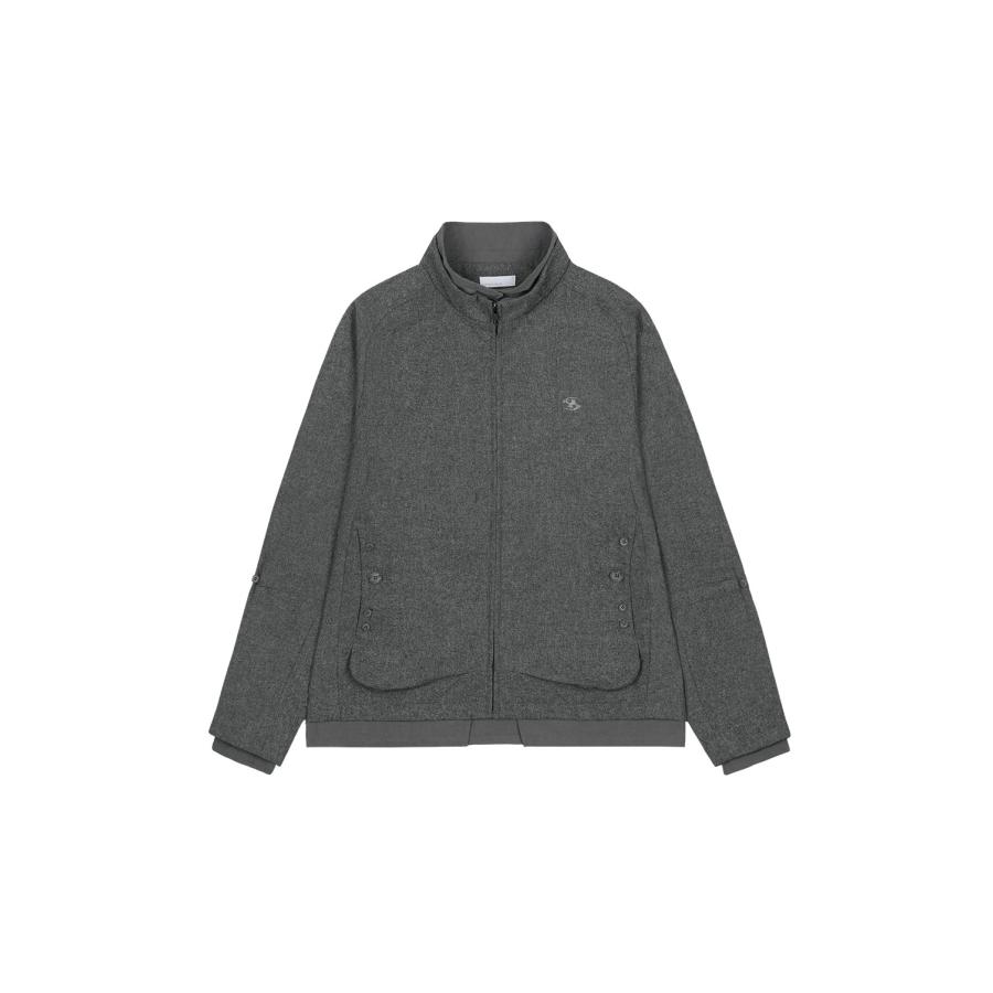 BUTTON JACKET -  GREY  (SG26FWOTJK004) SAN SAN GEAR(サンサンギア) | 