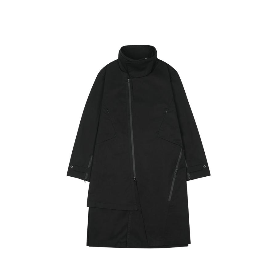 DUAL STRUCTURE COAT -  BLACK  (SG26FWOTCT002) SAN SAN GEAR(サンサンギア) | 