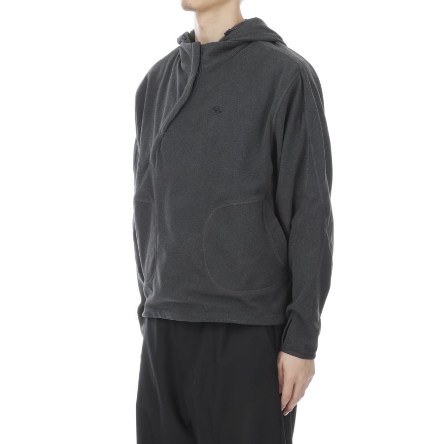 LAYERED HOODIE -  CHARCOAL  (SG26FWTOHD003) SAN SAN GEAR(サンサンギア) |  | 03