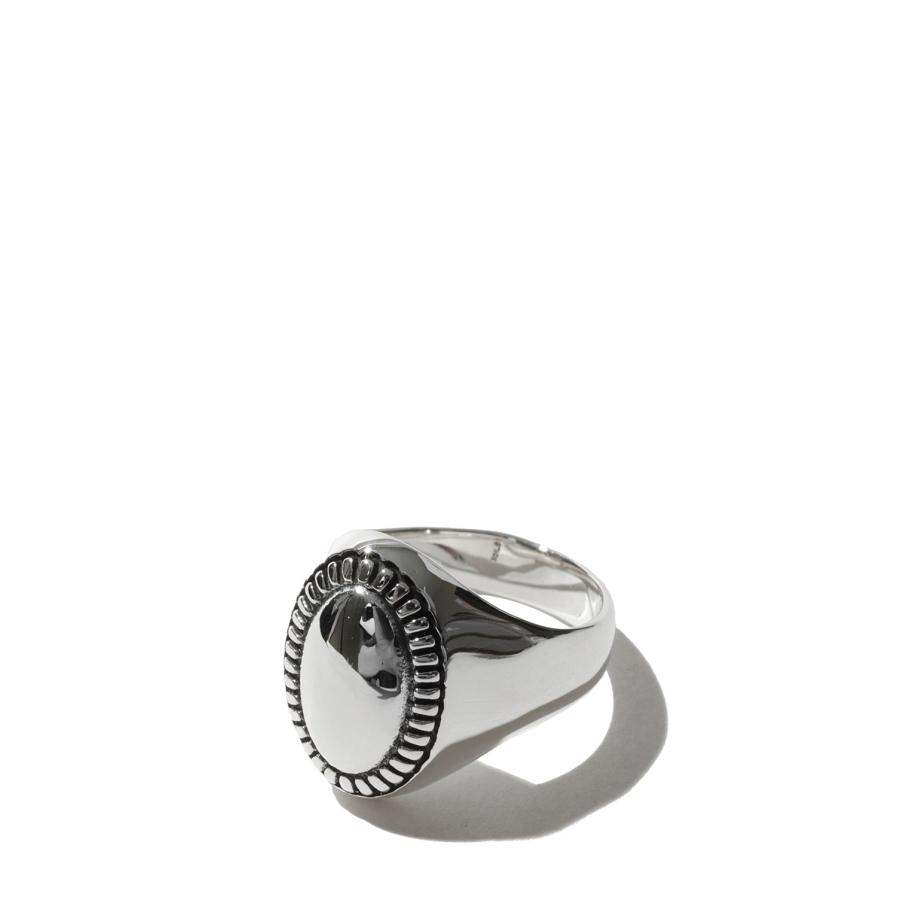 Oval Mirror Ring / Silver (XOR018) XOLO JEWELRY(ショロ ジュエリー) | 