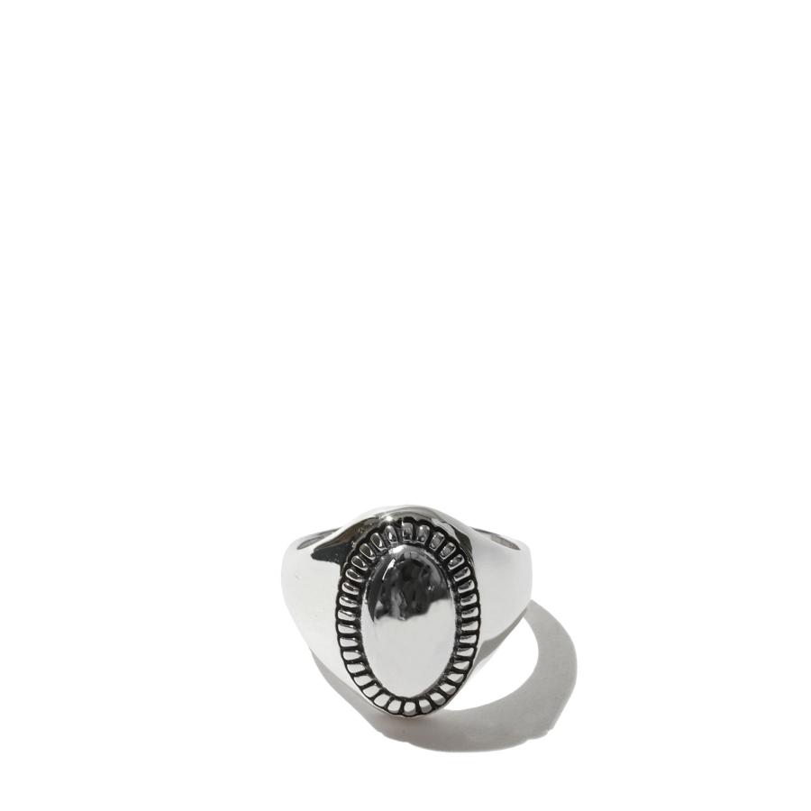 Oval Mirror Ring / Silver (XOR018) XOLO JEWELRY(ショロ ジュエリー) |  | 01