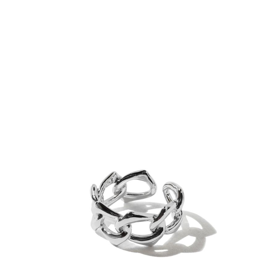 Edge Chain Ring / Silver (XOR108) XOLO JEWELRY(ショロ ジュエリー) | 