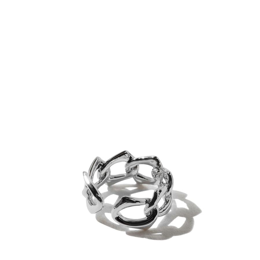 Edge Chain Ring / Silver (XOR108) XOLO JEWELRY(ショロ ジュエリー) |  | 01