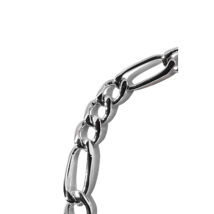 Figaro Link Bracelet -6mm- / Silver (XOB012-19) XOLO JEWELRY(ショロ ジュエリー) |  | 01