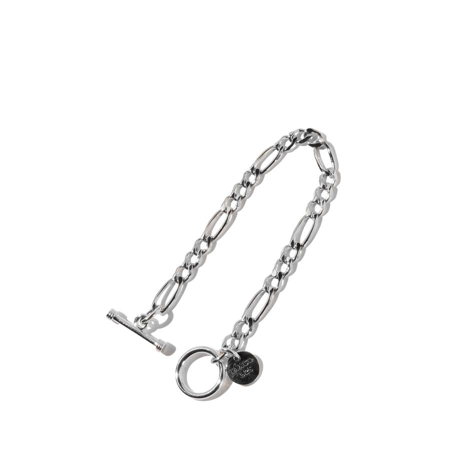 Figaro Link Bracelet -6mm- / Silver (XOB012-19) XOLO JEWELRY(ショロ ジュエリー) |  | 02