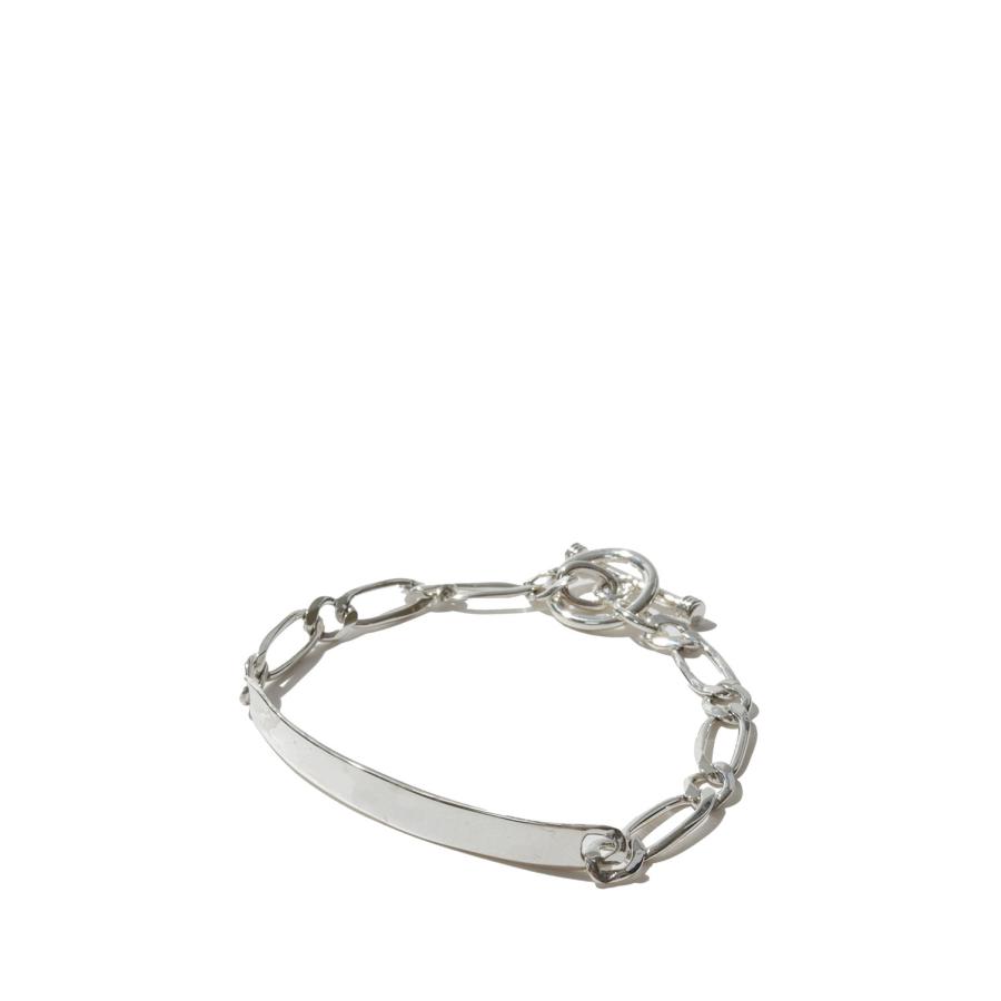 ID Oval Mutual Link Bracelet -6mm- / Silver (XOB039-19) XOLO JEWELRY(ショロ ジュエリー) | 
