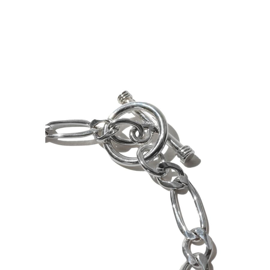 ID Oval Mutual Link Bracelet -6mm- / Silver (XOB039-19) XOLO JEWELRY(ショロ ジュエリー) |  | 01