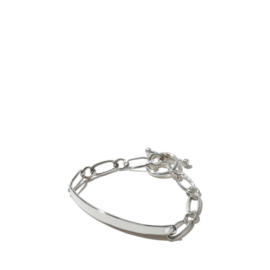ID Oval Mutual Link Bracelet -6mm- / Silver (XOB039-17) XOLO JEWELRY(ショロ ジュエリー) | 
