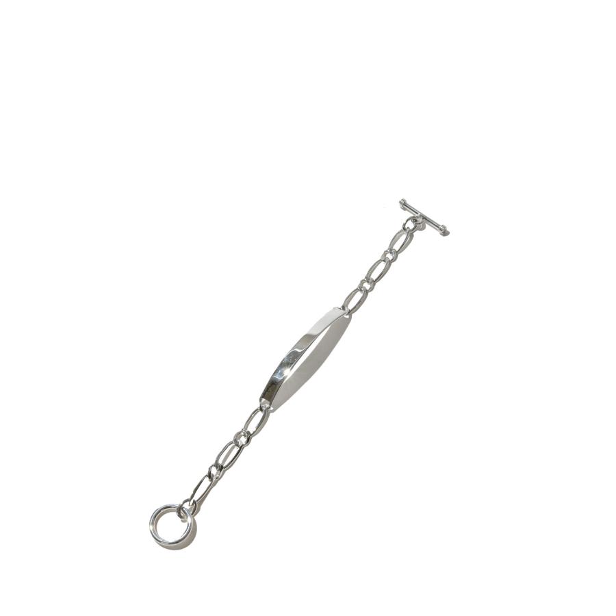 ID Oval Mutual Link Bracelet -6mm- / Silver (XOB039-17) XOLO JEWELRY(ショロ ジュエリー) |  | 03