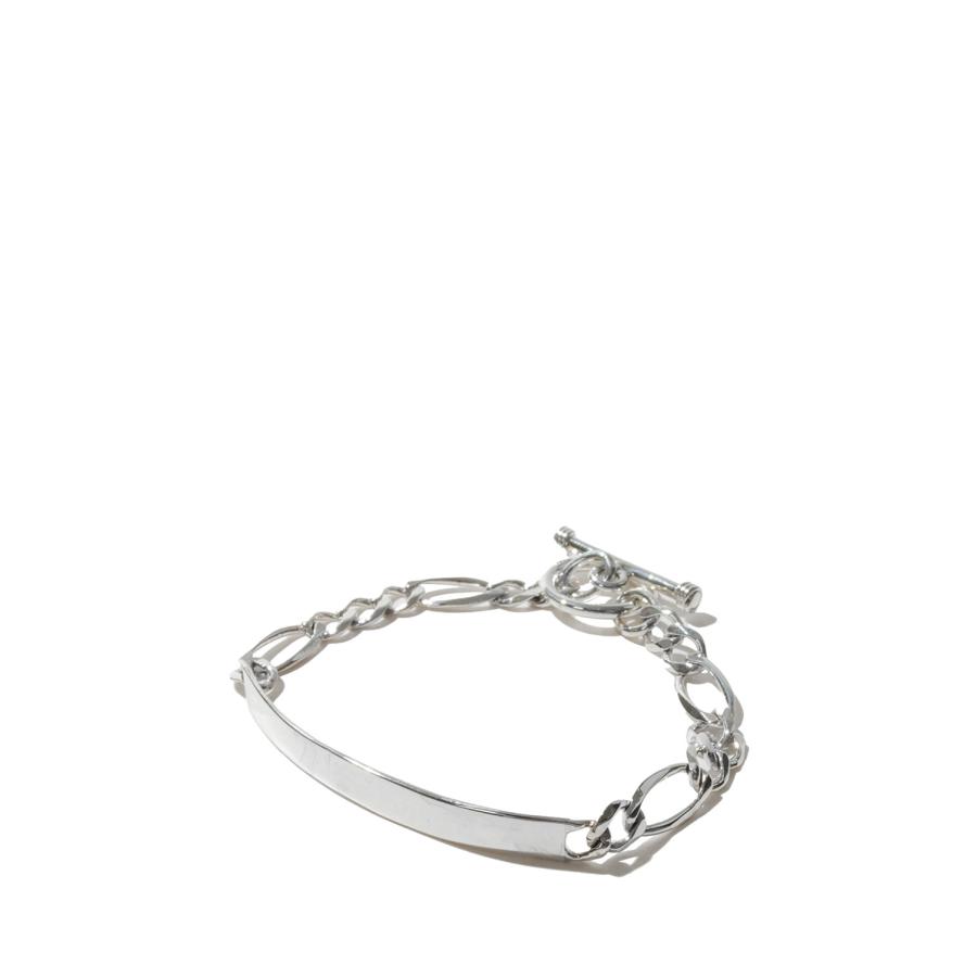 ID Figaro Link Bracelet -6mm- / Silver (XOB040-19) XOLO JEWELRY(ショロ ジュエリー) | 