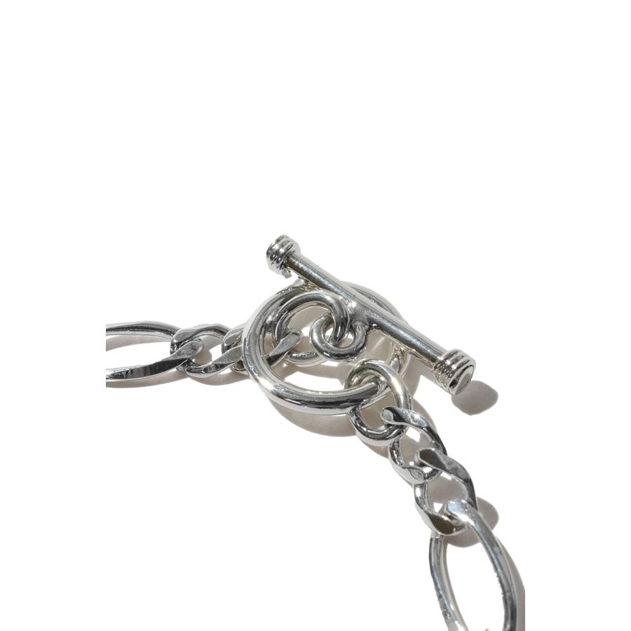 ID Figaro Link Bracelet -6mm- / Silver (XOB040-19) XOLO JEWELRY(ショロ ジュエリー) |  | 01