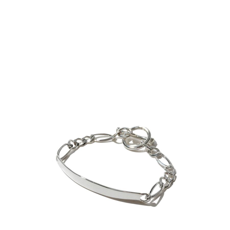 ID Figaro Link Bracelet -6mm- / Silver (XOB040-17) XOLO JEWELRY(ショロ ジュエリー) | 