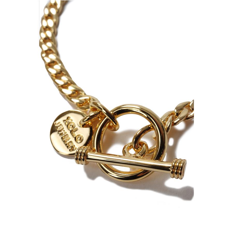 Basic Link Bracelet -4mm- / Gold (XOB088-19G) XOLO JEWELRY(ショロ ジュエリー) |  | 01