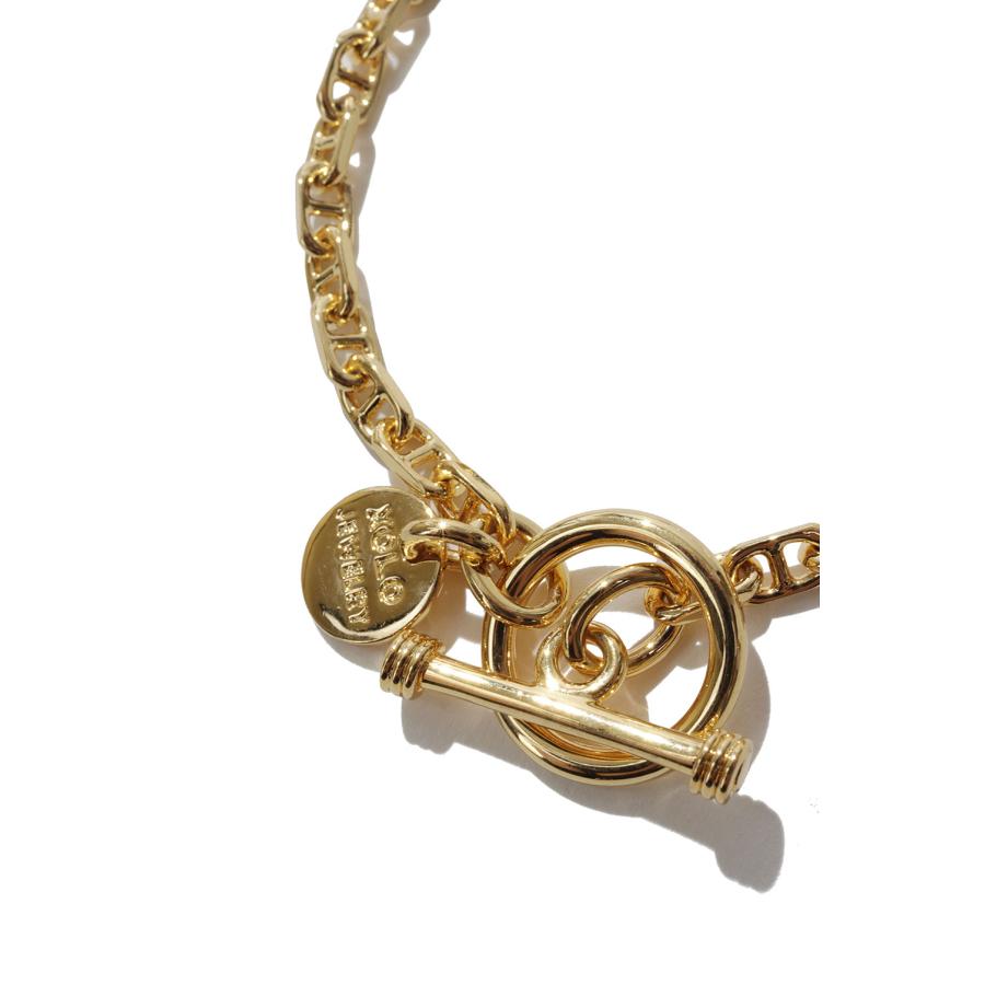 Solid Anchor Link Bracelet -4mm- / Gold (XOB107-19G) XOLO JEWELRY(ショロ ジュエリー) |  | 01
