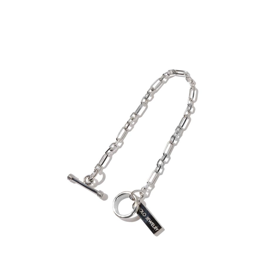 Mix Cut Link Bracelet -3mm- / Silver (XOB120-17) XOLO JEWELRY(ショロ ジュエリー) |  | 02