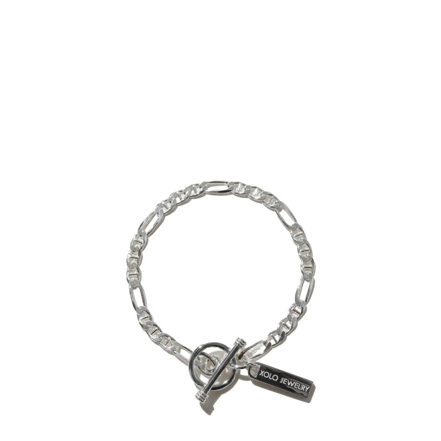 P2倍】Figaro Gucci Link Bracelet -4mm- / Silver (XOB126-17) XOLO