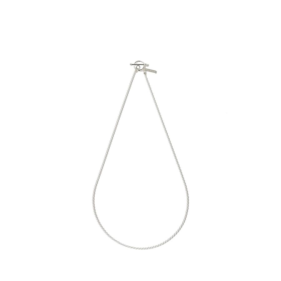 French Rope Link Necklace / Silver (XON043-50) XOLO JEWELRY(ショロ ジュエリー) | 
