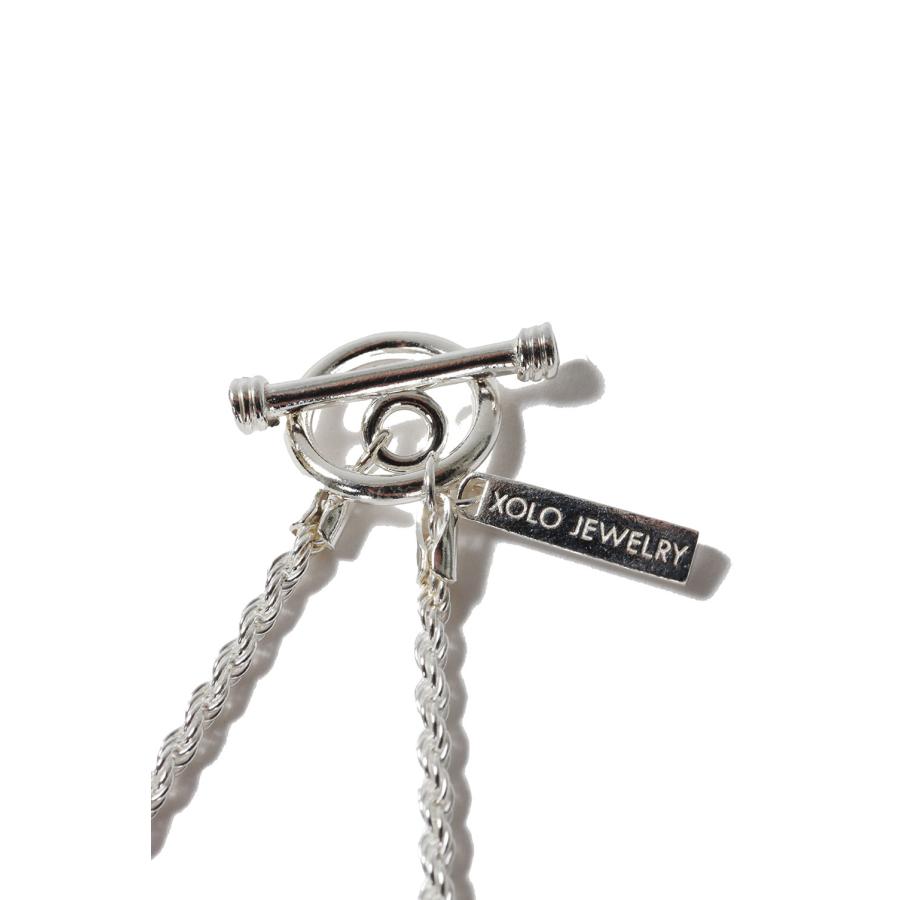 French Rope Link Necklace / Silver (XON043-50) XOLO JEWELRY(ショロ ジュエリー) |  | 01