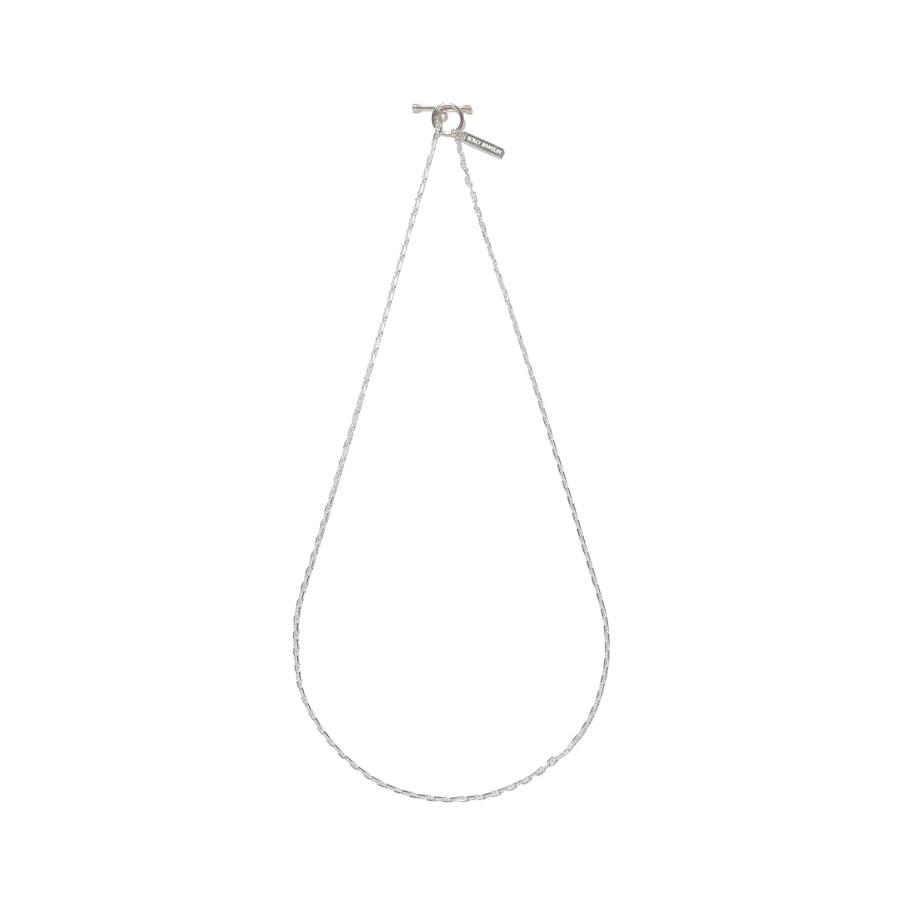 【P5倍】Tiny Solid Anchor Link Necklace / Silver (XON046-50) XOLO JEWELRY(ショロ ジュエリー) | 